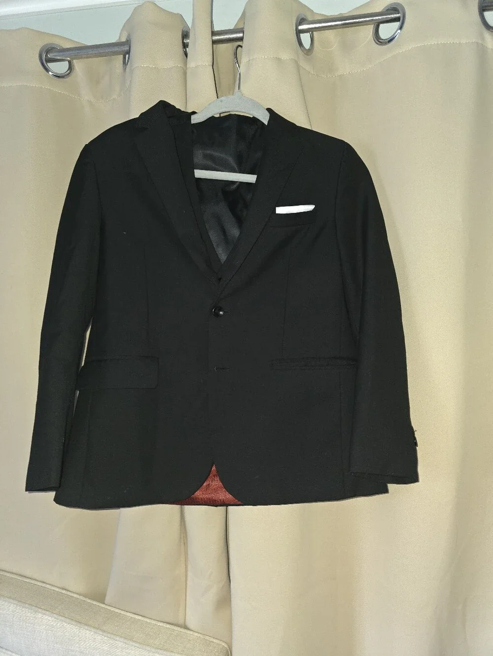 Boys' Stretch Plus Size Husky Suit Set